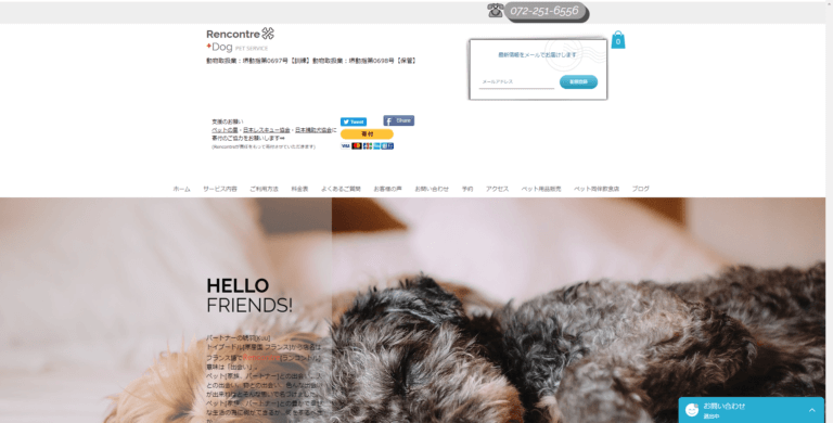 Rencontre ランコントル 全国ペットシッター検索サイト